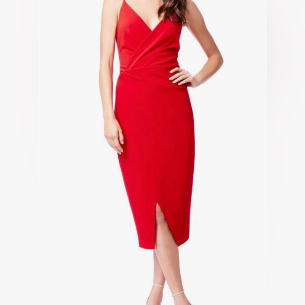 Betsey Johnson Red Cocktail Dress